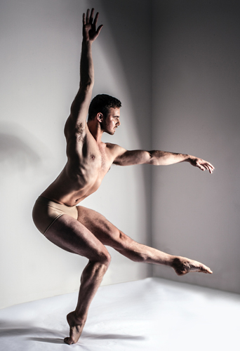 Martin Fenton, dancer and gymnast at headnod talent agency