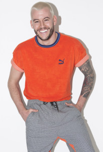 Philip Birchall, dancer, model and choreographer represented by HeadNod Talent Agency