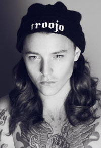 Aidan Williams, model at headnod talent agency, identical twin