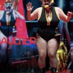 Mademoiselle Ginger, plus size dancer represented by HeadNod Agency