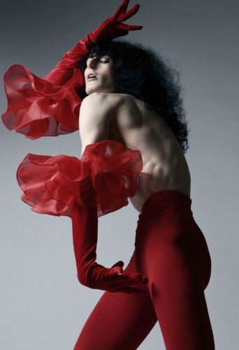 Ami Benton, dancer and model at headnod dance agency