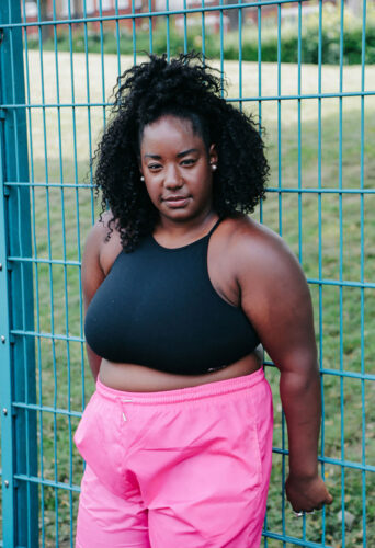 Aleshia Williams, plus size dancer and model at headnod agency