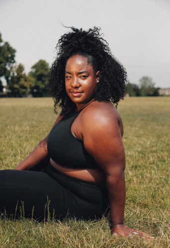 Aleshia Williams, plus size dancer and model at headnod agency