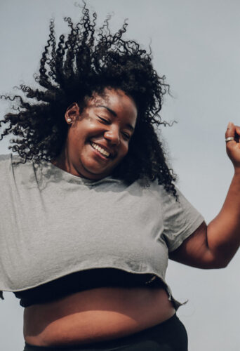 Aleshia Williams, plus size dancer and model at headnod agency