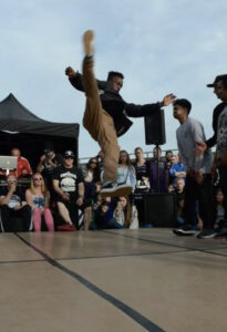 Kofi Mingo, dancer, DJ, choreographer represented by HeadNod Agency