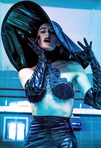 Ami Benton, dancer and model at headnod dance agency