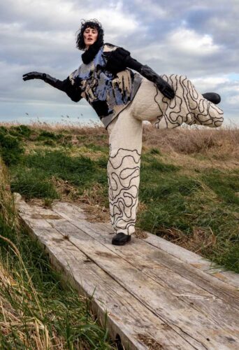 Ami Benton, dancer and model at headnod dance agency