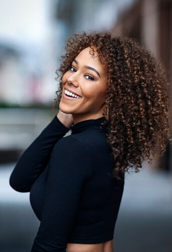 Carmelle Rudder, dancer, model at HeadNod Dance Agency