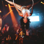 Sasha Allan, dancer, fire eater, aerialist represented by HeadNod Agency
