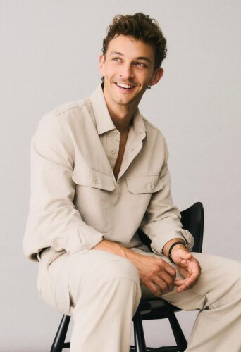 Tom Mather, dancer and model represented by HeadNod Agency