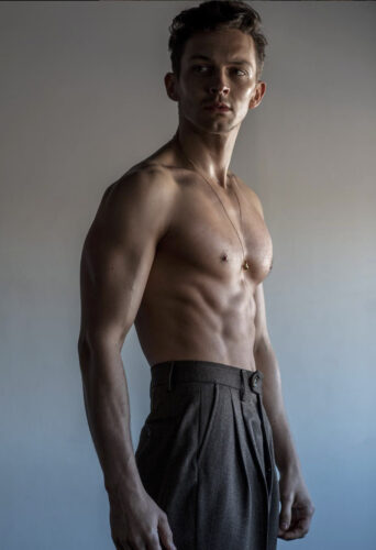 Tom Mather, dancer and model represented by HeadNod Agency