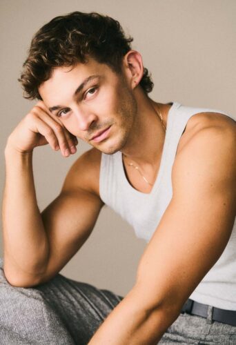 Tom Mather, dancer and model represented by HeadNod Agency
