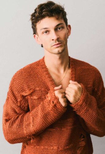 Tom Mather, dancer and model represented by HeadNod Agency