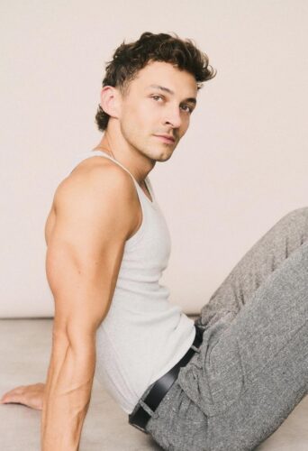 Tom Mather, dancer and model represented by HeadNod Agency
