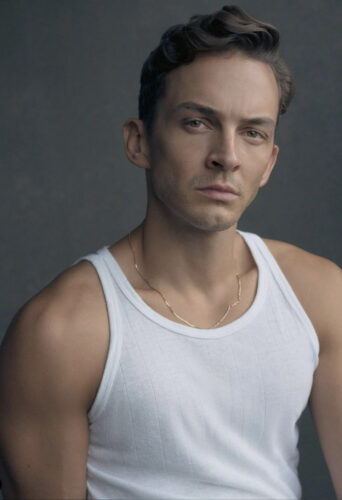 Tom Mather, dancer and model represented by HeadNod Agency
