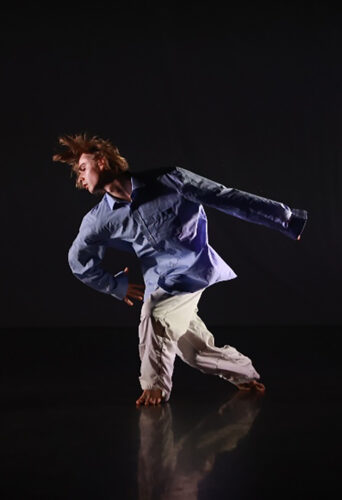 Finn Gurney, dancer represented by HeadNod Agency