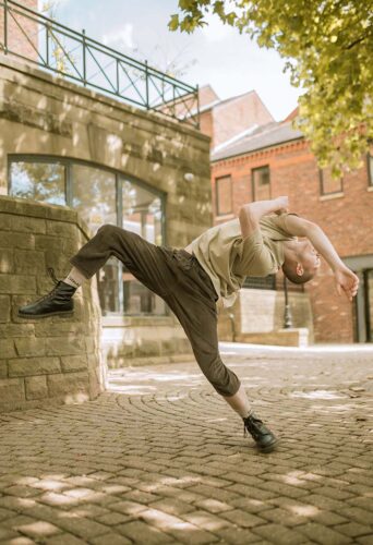 Luke Hodkinson, dancer represented by HeadNod Agency