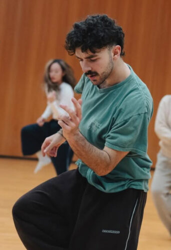 Dancer Ozzy Berzin-Cohen represented by HeadNod Dance Agency
