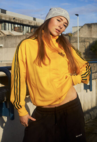 Dancer Polly Towers represented by HeadNod Dance Agency