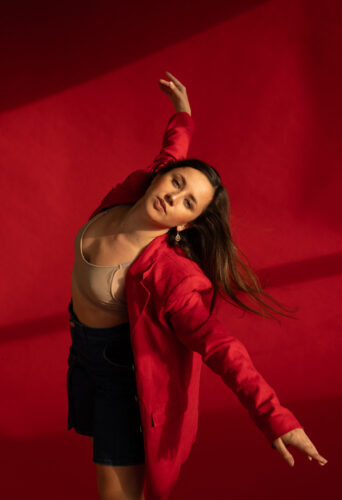 Dancer Jessica Van De Koot represented by HeadNod Dance Agency