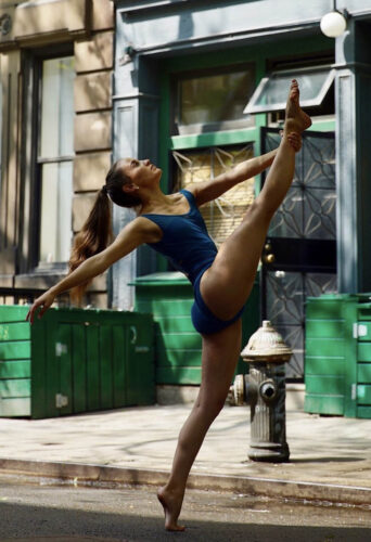 Dancer and Model Michelle Hughes represented by HeadNod Dance Agency