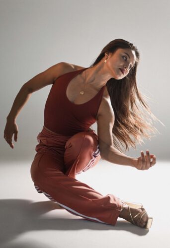 Dancer and Aerialist Tia May Hockey represented by HeadNod Dance Agency