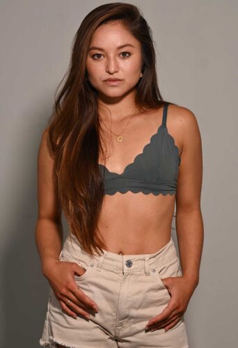 Dancer and Aerialist Tia May Hockey represented by HeadNod Dance Agency