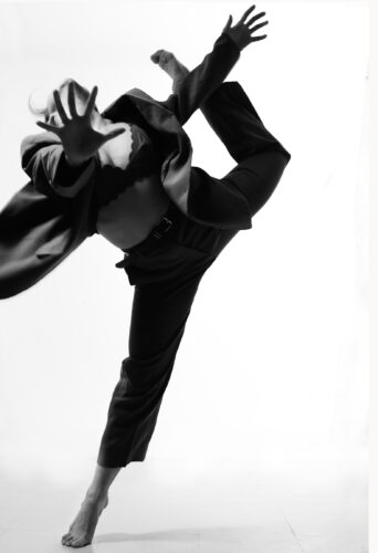 Dancer and Aerialist Tia May Hockey represented by HeadNod Dance Agency
